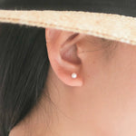 Akoya White Pearl Studs