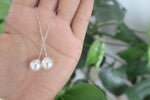 Hanging Baroque Pearl Earrings