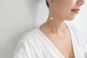 Hanging Baroque Pearl Earrings