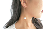 Hanging Baroque Pearl Earrings
